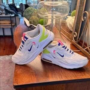 Nike Women's Air Max Bolt AMD 'White Indigo Burst Pink Blast' size 8